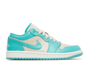 WMNS AIR JORDAN 1 LOW 'TROPICAL TEAL SANDY BEIGE'