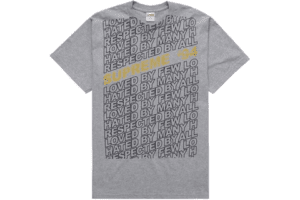 SUPREME RESPECTED TEE 'GREY'