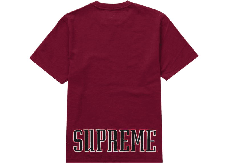 Supreme Contrast Applique S/S Top 'Cardinal'
