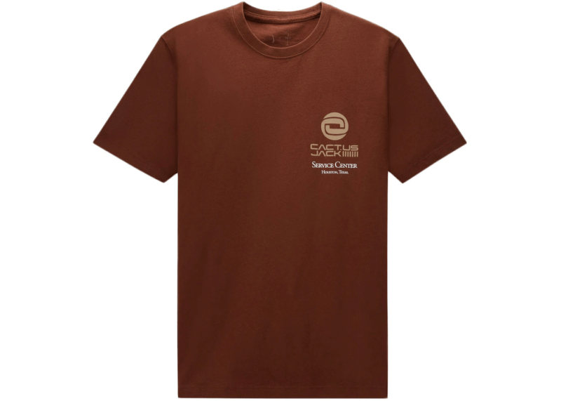 Travis Scott CACT.US CORP x Nike U NRG BH T-shirt 'Brown'