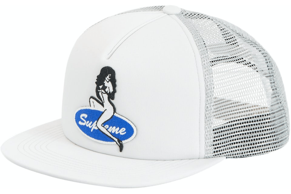 Supreme Gloss Ripstop Camp Cap Black FW23