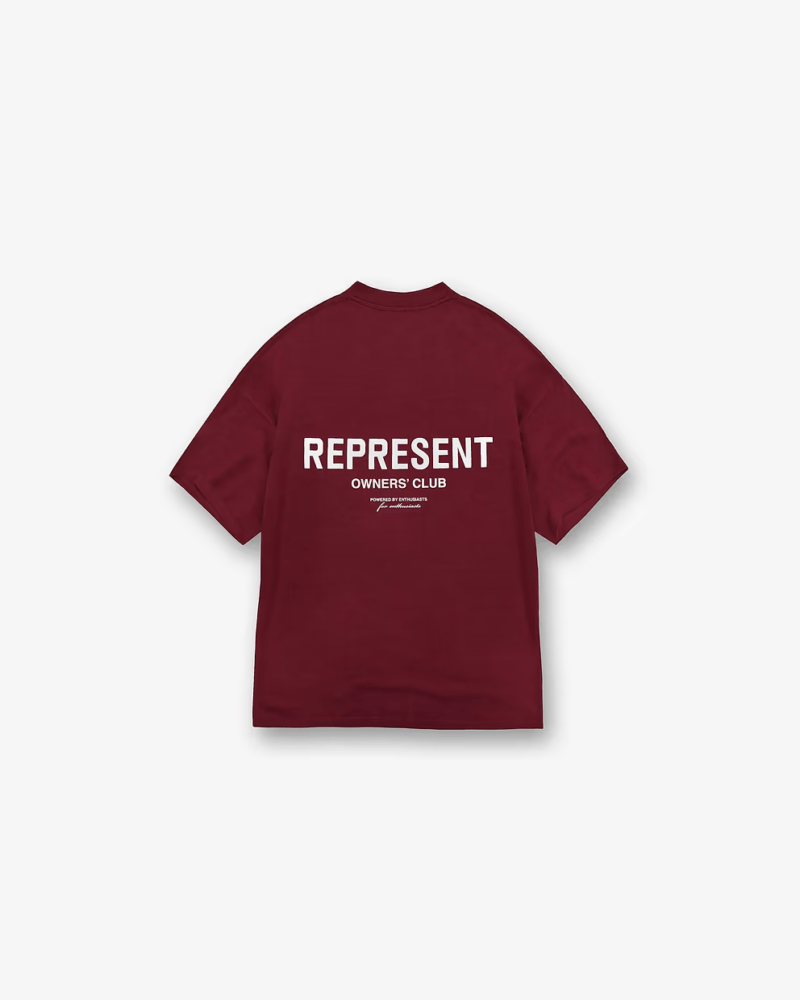 Represent OWNERS CLUB T-SHIRT 'Maroon'