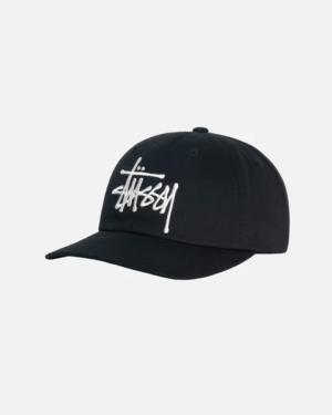 Stussy LOW PROFILE BIG BASIC  Vintage SNAPBACK 'Black'