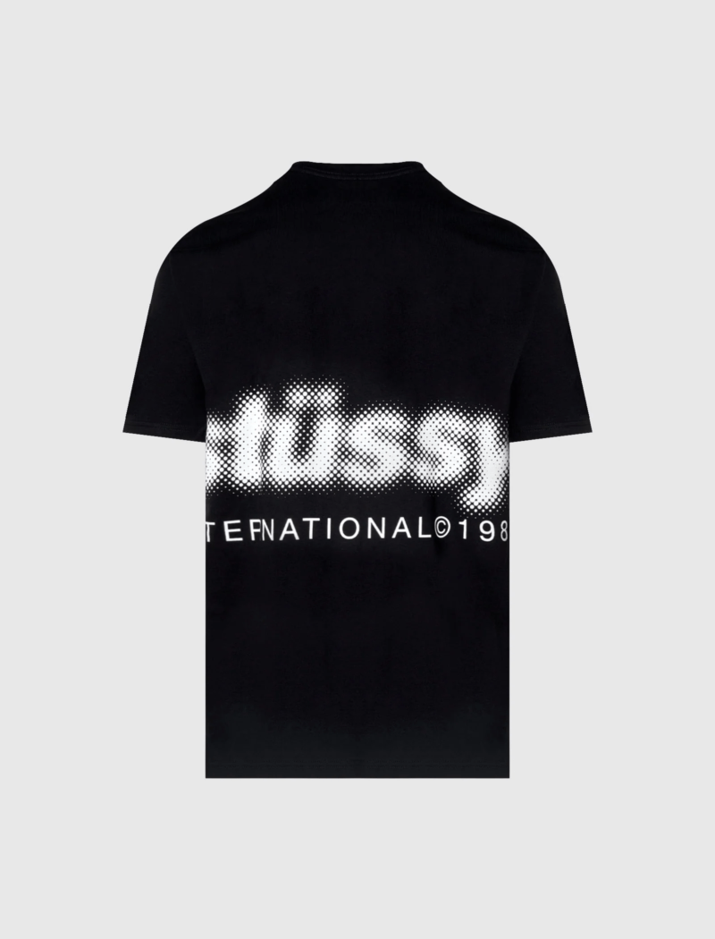 Stussy Blur Tee 'Black' - Image 2