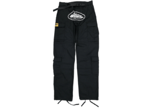 Corteiz 4Starz Special Edition Guerillaz Cargos 'Black/White'