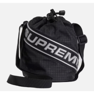 Supreme 3D Logo Pouch Bag 'Black'