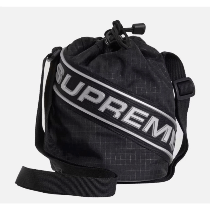 Supreme 3D Logo Pouch Bag 'Black'