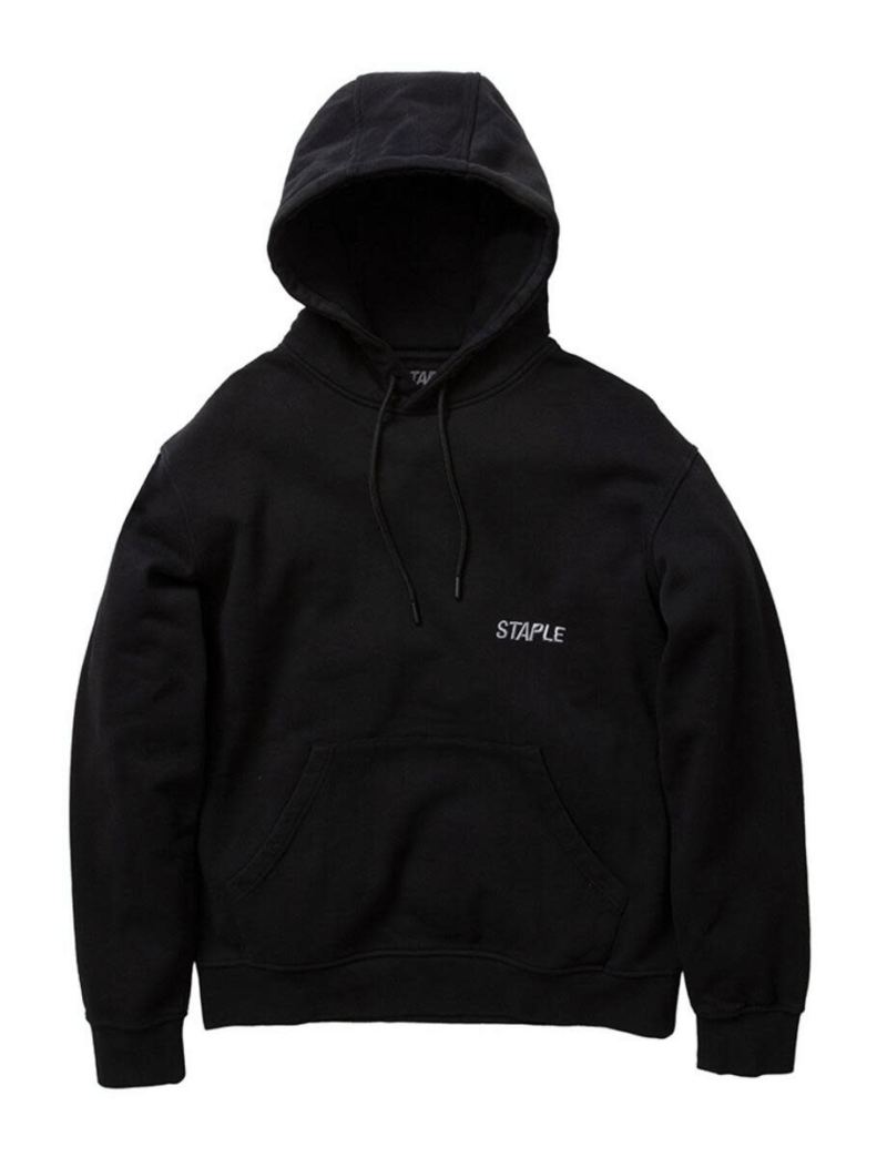 STAPLE MERCER WASHED HOODIE 'Black'