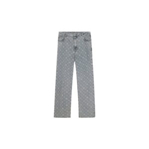 Represent R3 Monogram Baggy Denim Jeans 'Stone Wash'