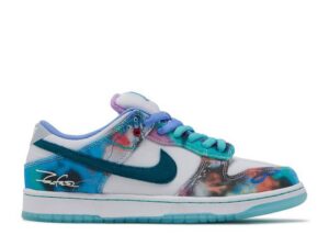 Nike FUTURA LABORATORIES X DUNK LOW SB 'BLEACHED AQUA'