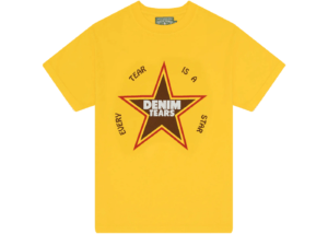 Denim Tears Every Tear Is A Star Tee 'Yellow'