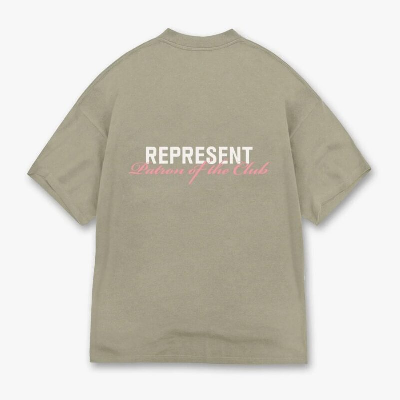 Represent Owners Club Patron Of The Club Tee 'Khaki'