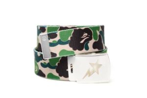 Bape ABC Camo GI Belt 'Green Camo'
