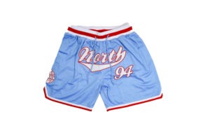 North94 Shorts 'Light Blue/Red/White'