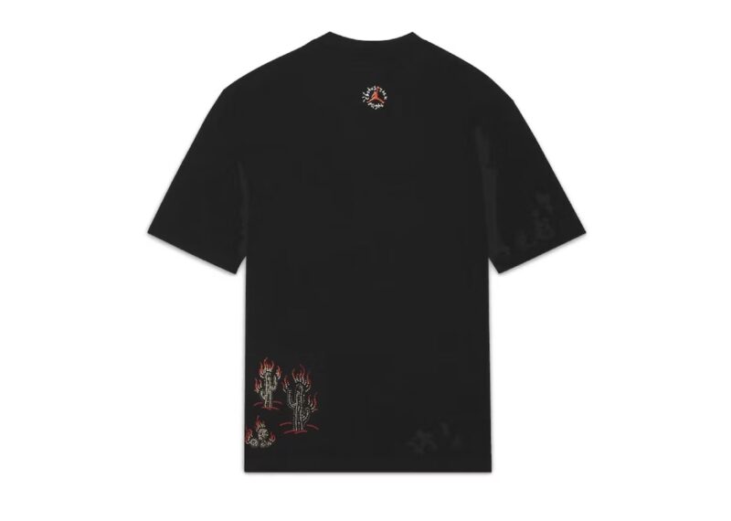 Nike Jordan x Travis Scott Flight Tee 'Black' - Image 2