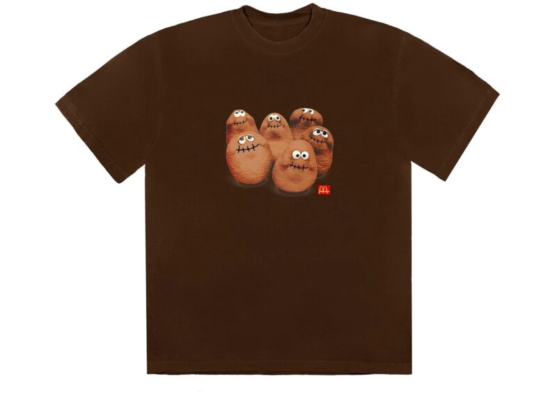 Travis Scott x McDonald's Squad Tee 'Brown'